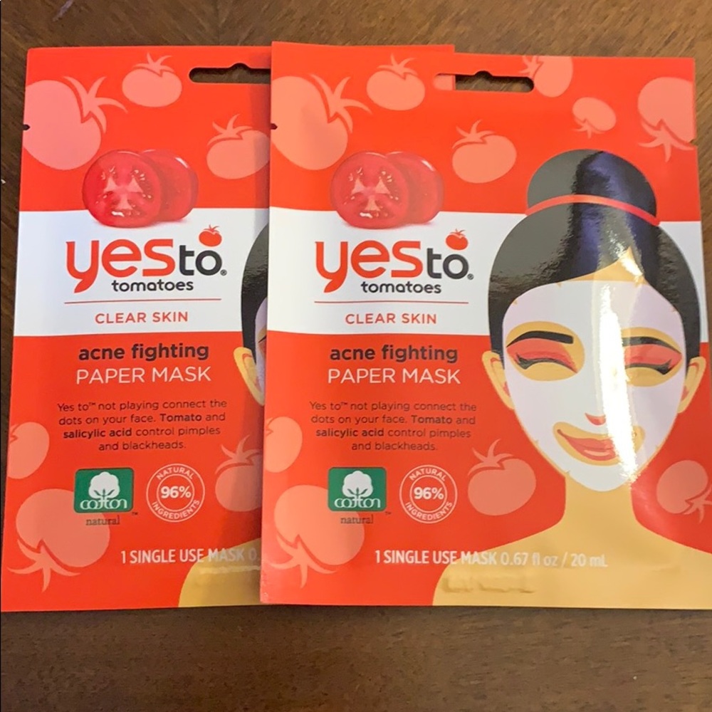 Yes to Tomatoes Acne Fighting Paper Mask